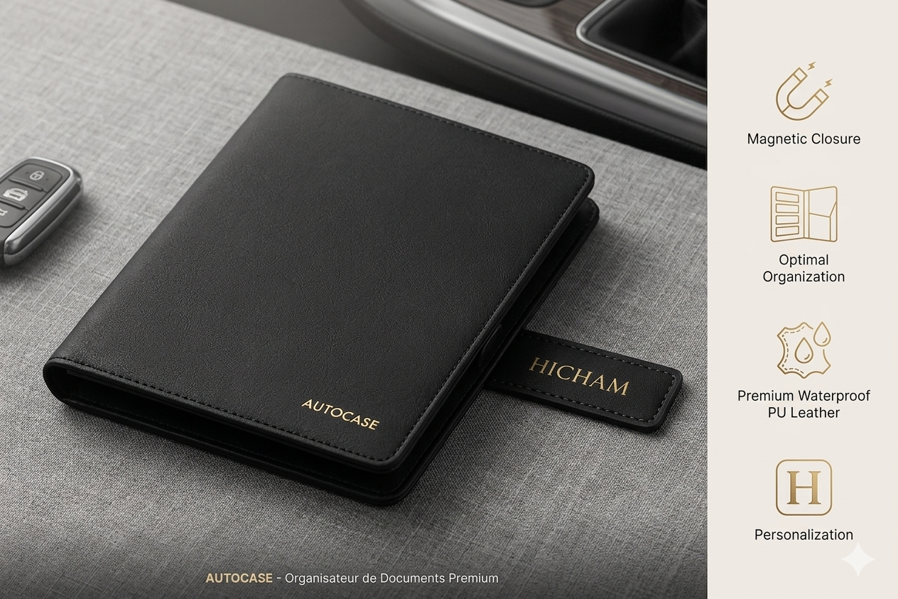 Porte-Documents Automobile Premium